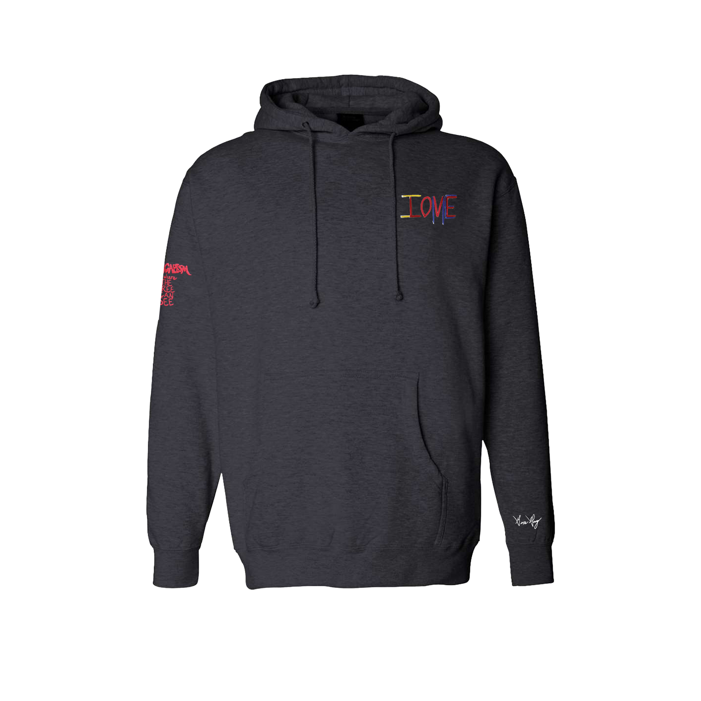 ILOVEME HOODIE (CHARCOAL GREY)