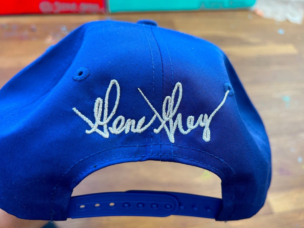 KOBE LOVE/LOVE KOBE SNAPBACK (LIGHT BLUE)