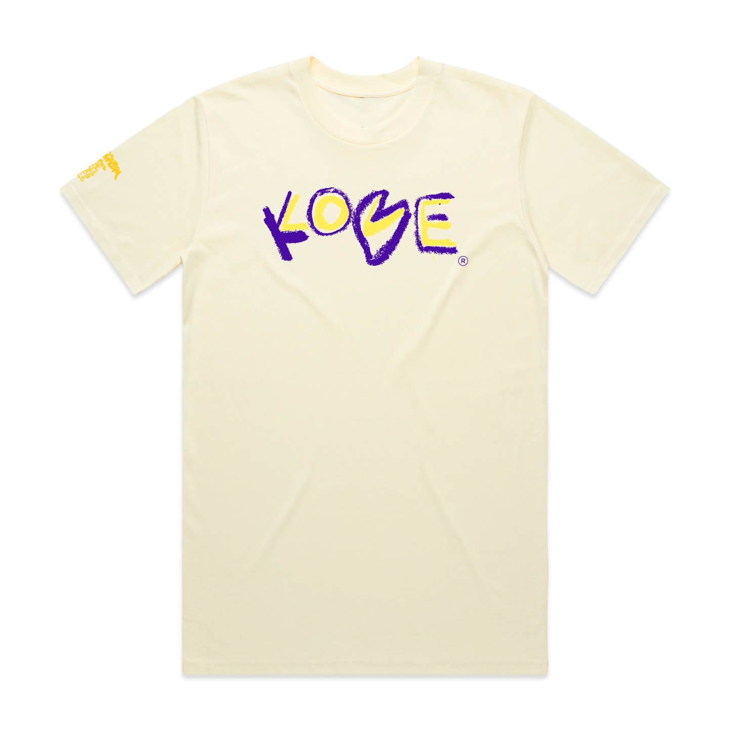 KOBE LOVE/LOVE KOBE TEE (CREAM)