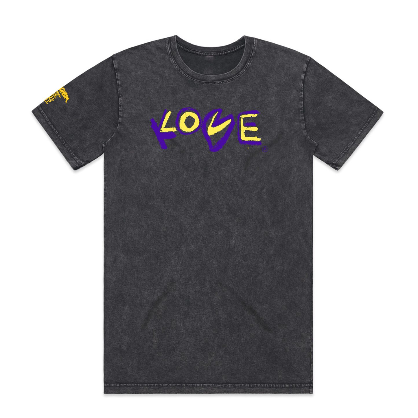 KOBE LOVE/LOVE KOBE TEE (WASHED BLACK)