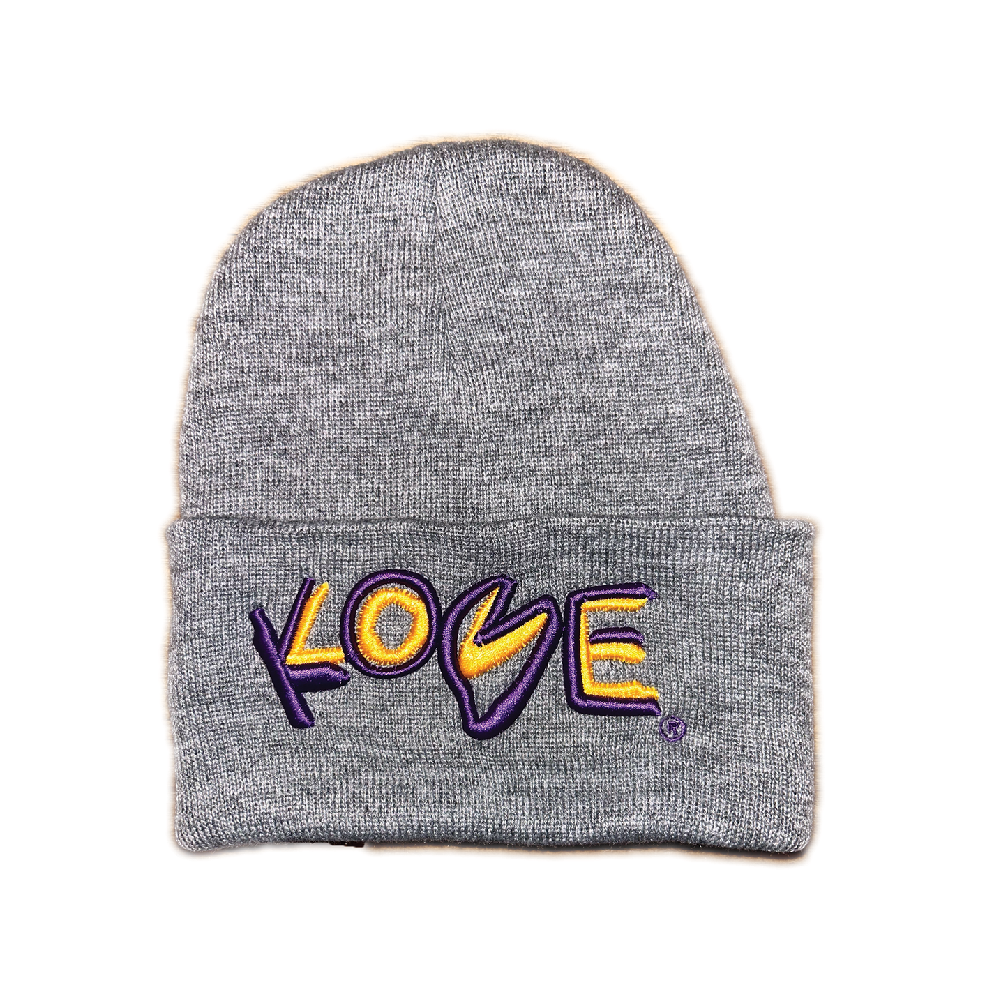 KOBE LOVE/LOVE KOBE BEANIE (GREY)