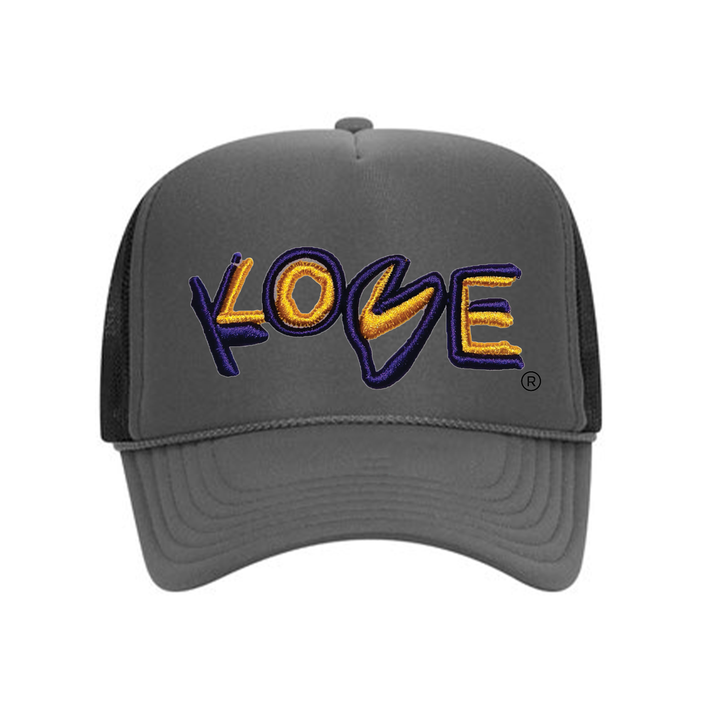 KOBE LOVE/LOVE KOBE FOAM TRUCKER (GREY)