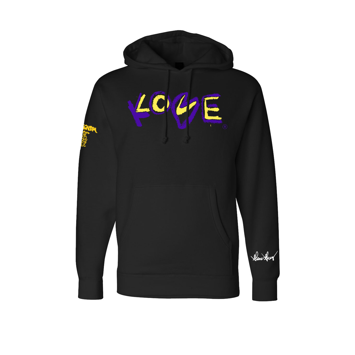 KOBE LOVE/LOVEKOBE HOODIE (BLACK)